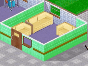 Theme Hospital Staff Room