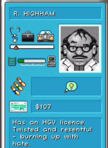 Theme Hospital Researcher