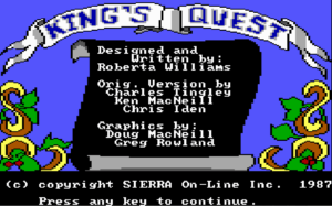 The best computer games of the 1980s: Kings Quest